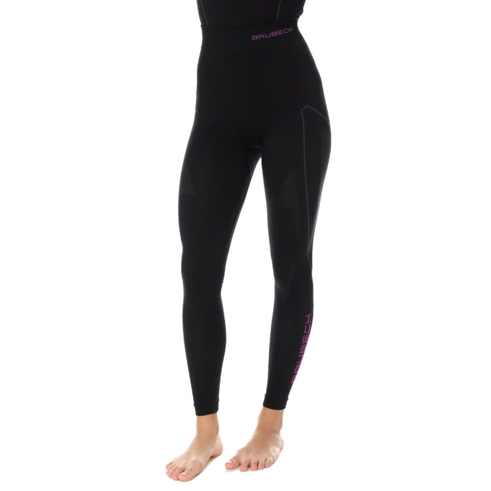 Női thermo nadrág Brubeck Thermo  Fekete/Pink  XS akciós termékkép 1