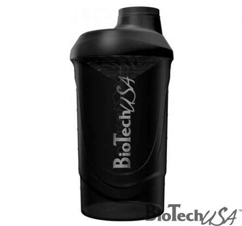 Átlátszó Wave Shaker - 600 ml fekete