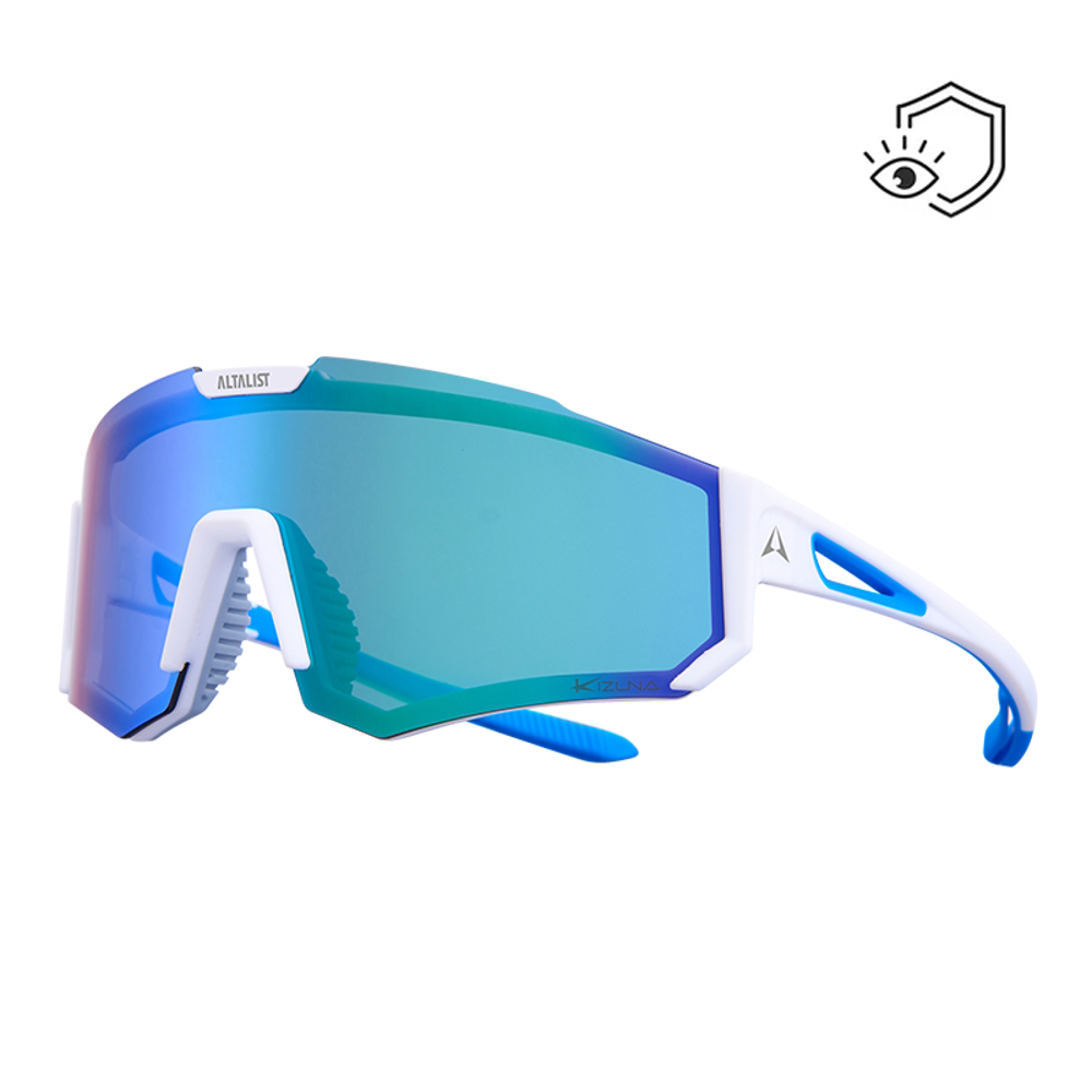 Sport napszemüveg Altalist Kizuna Polarized fehér-kék kék üveggel akciós termékkép 1