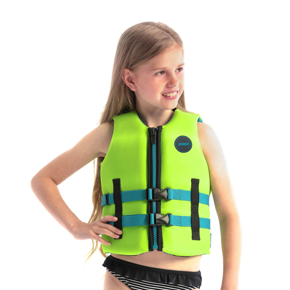 Gyerek mentőmellény Jobe Youth Vest 2021 Lime Zöld 140