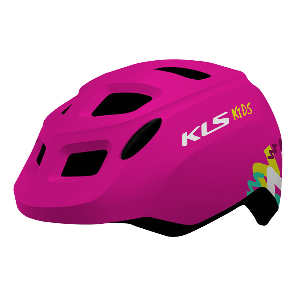 Gyerek kerékpáros sisak Kellys Zigzag 022 pink XS (45-50) akciós termékkép 1