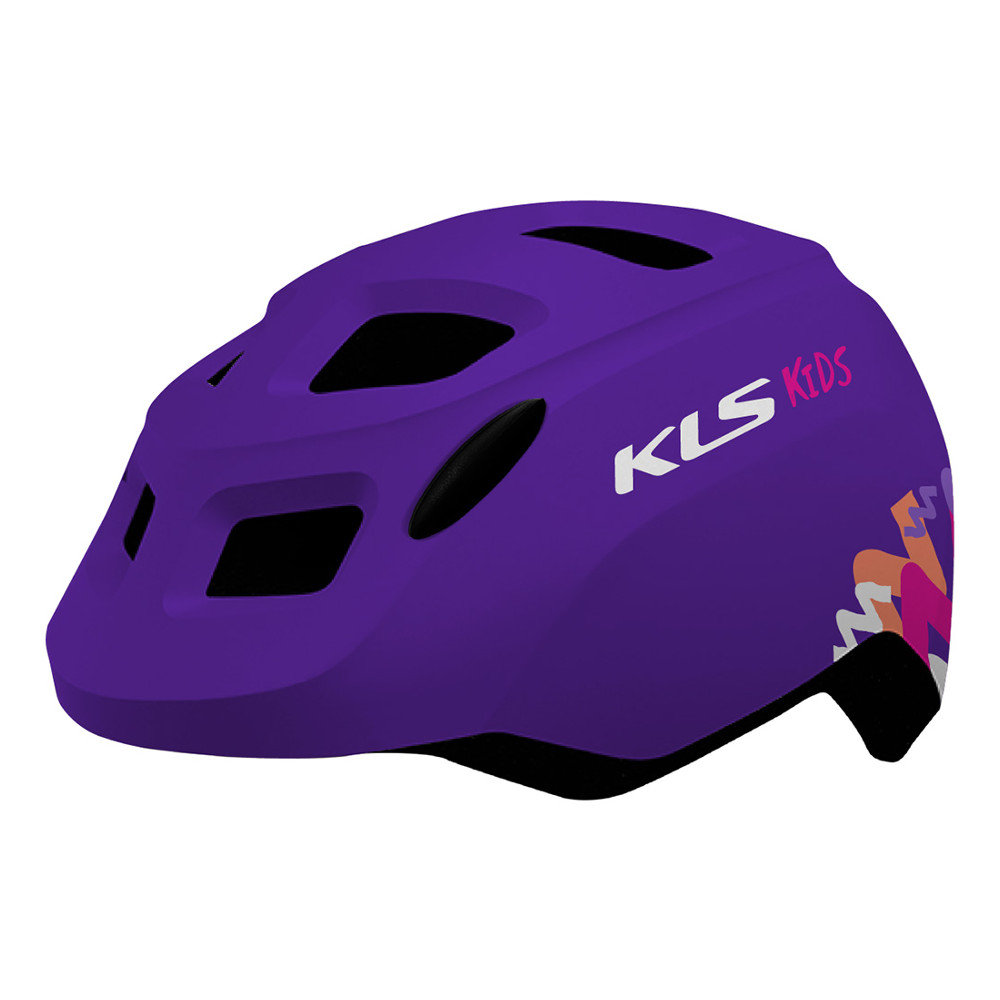 Gyerek kerékpáros sisak Kellys Zigzag 022 lila XS (45-50) akciós termékkép 1