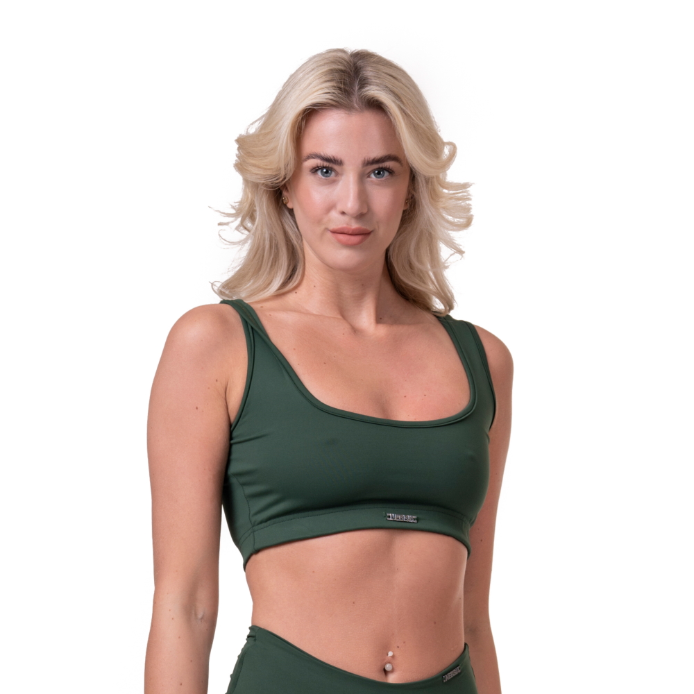 Bikini top Nebbia Miami Sporty Bralette 554 Sötétzöld S