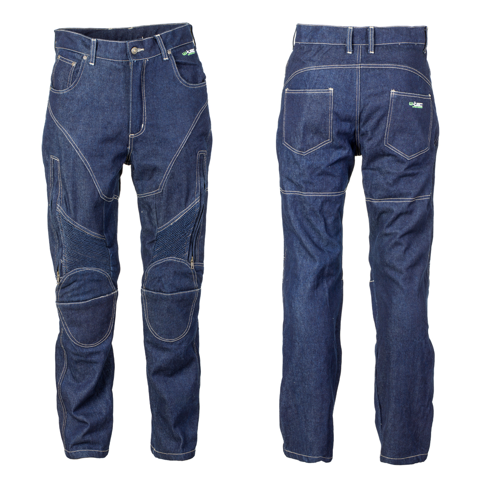 Férfi motoros farmernadrág W-TEC NF-2931 sötétkék L
