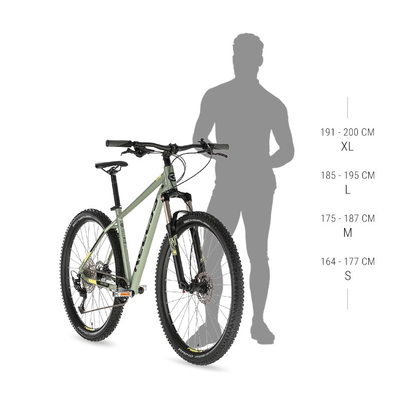 Hegyikerékpár KELLYS SPIDER 90 29" - modell 2022 S (16", 164-177 cm) termék 2. képe
