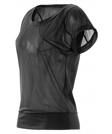 Női rövid ujjú felső NCG Womens Misson Short Sleeve Tee SKINS M