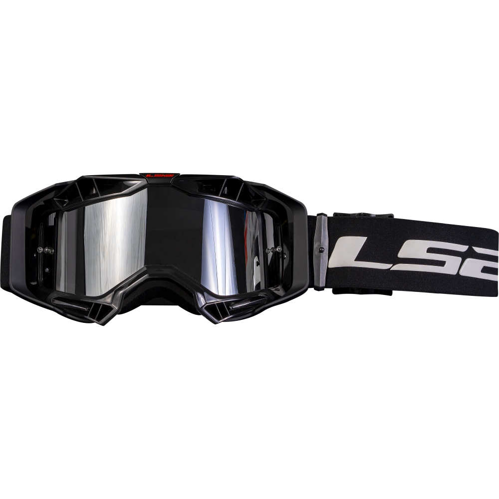 Motocross szemüveg LS2 Aura Pro Black irídium üveg termék 2. képe