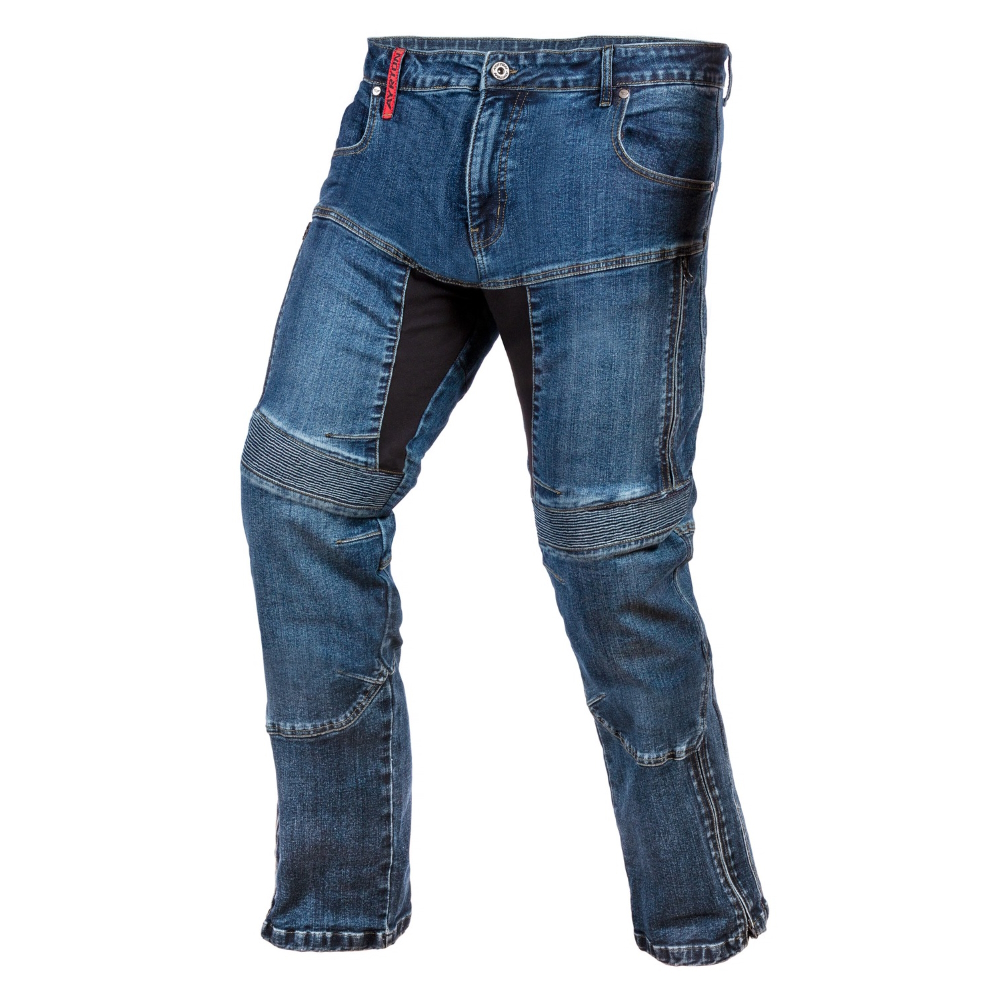 Motoros nadrág Ayrton 505 Washed mosott kék 30/32 akciós termékkép 1