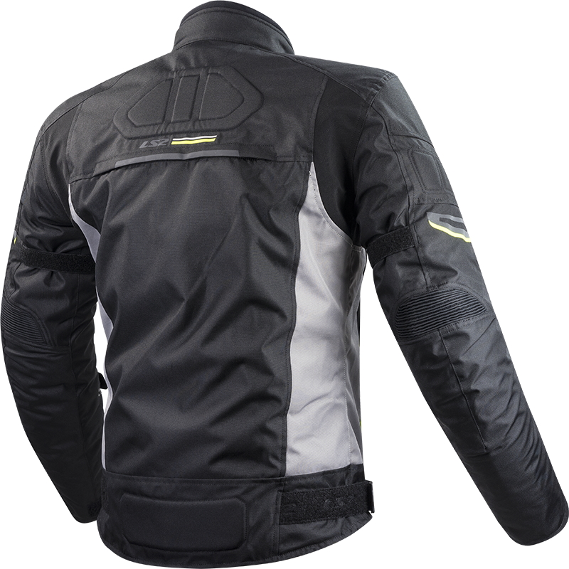 Motoros kabát LS2 Shadow Man Black Titan fekete-szürke 3XL termék 2. képe