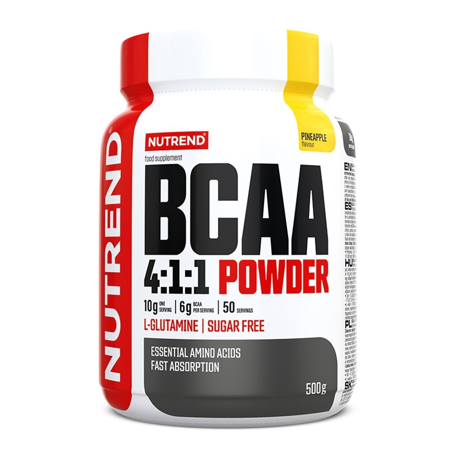 Por koncentrátum Nutrend BCAA 4:1:1 Powder 500 g ananász