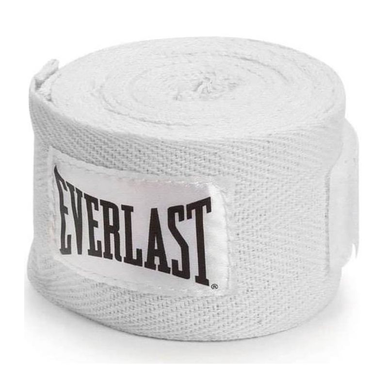 Box bandázs Everlast Handwraps 300 cm fehér