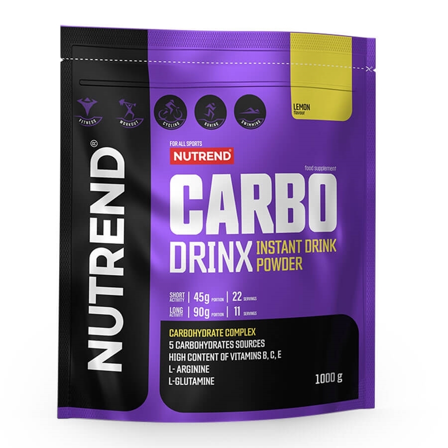 Instant ital Nutrend Carbodrinx 1000 g citrom termék 2. képe