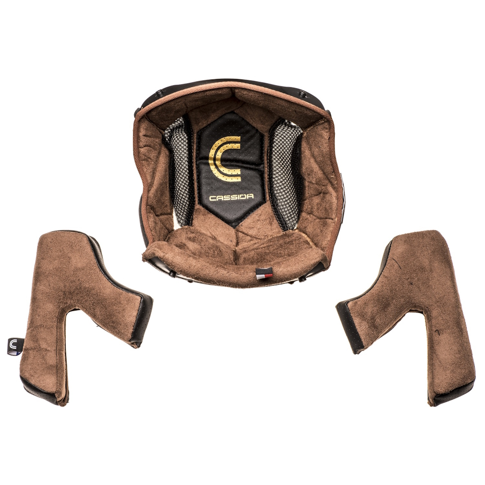 Csere belső bélés szett Cassida Fibre bukósisakhoz, könnyű rögzítés/levétel XS akciós termékkép 1