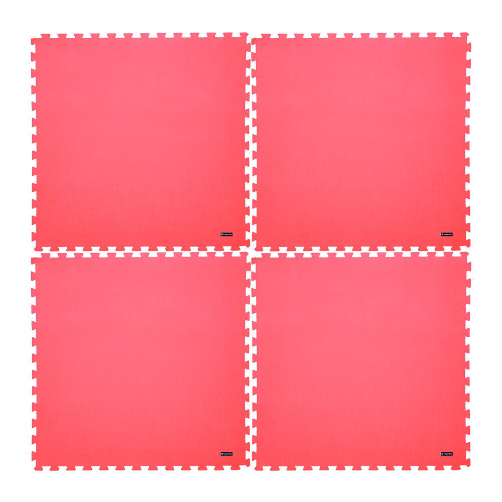 Fitness szőnyeg inSPORTline EVA40 piros