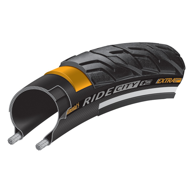 Kerékpár külső Continental RIDE City 28" 37-622 (28 x 1 3/8 x 1 5/8) termék 2. képe