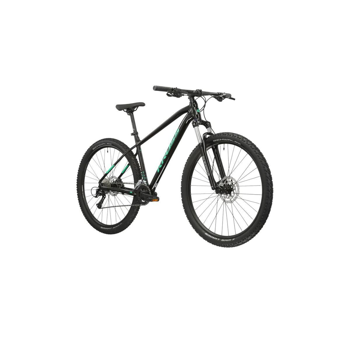 Hegyi kerékpár Kross Level 1.0 PW GL 29" Gen 007  fekete-zöld  M (17", 172-180 cm) termék 2. képe