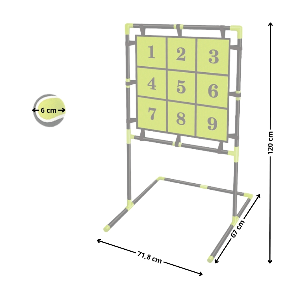 Dobójáték céltáblával inSPORTline PTGS470 termék 2. képe