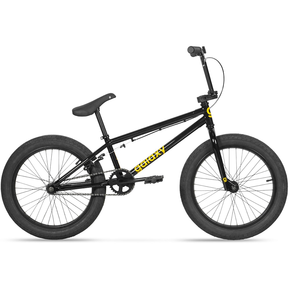 BMX Galaxy Early Bird 20" 8.0 fekete akciós termékkép 1