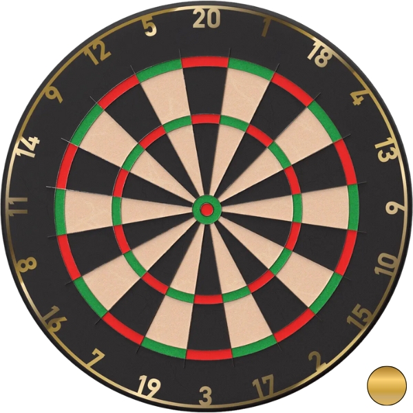 Csere számok darts táblához Bull's Number Ring 3 db vegyes színben akciós termékkép 1