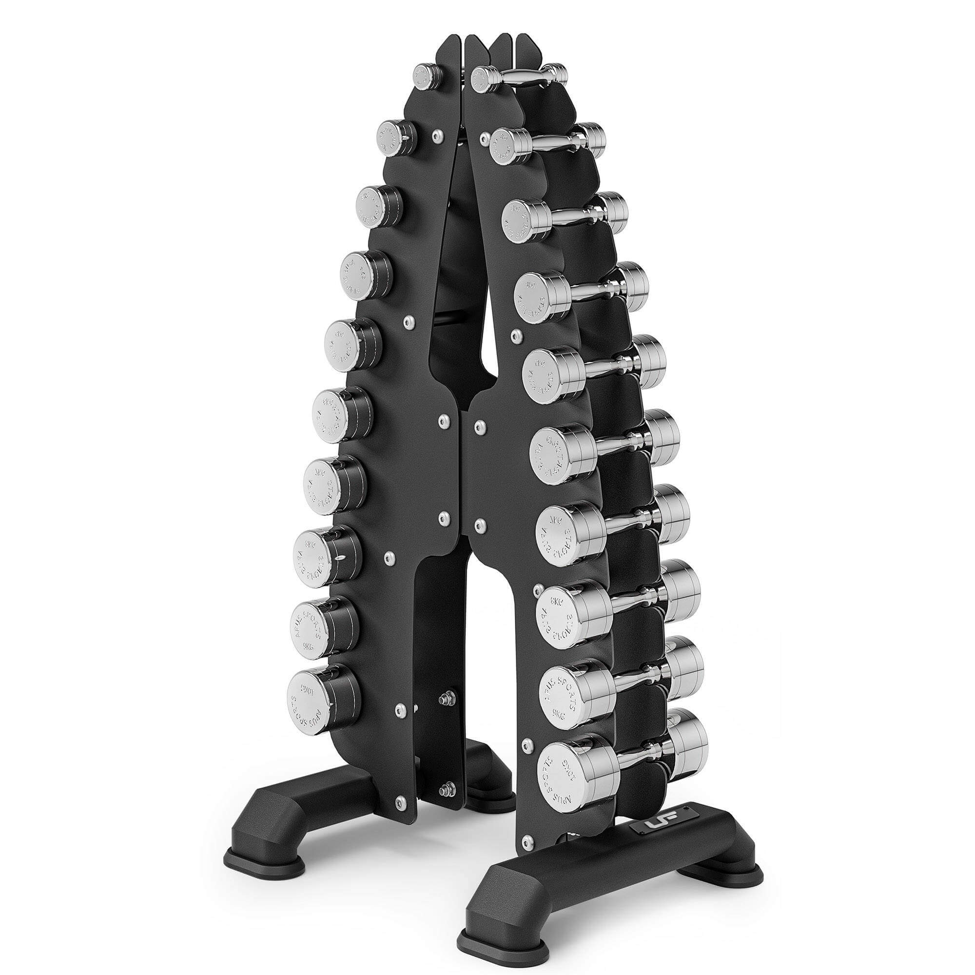 Marbo krómozott súlyzóállvány UR-S005 - UpForm termék 2. képe