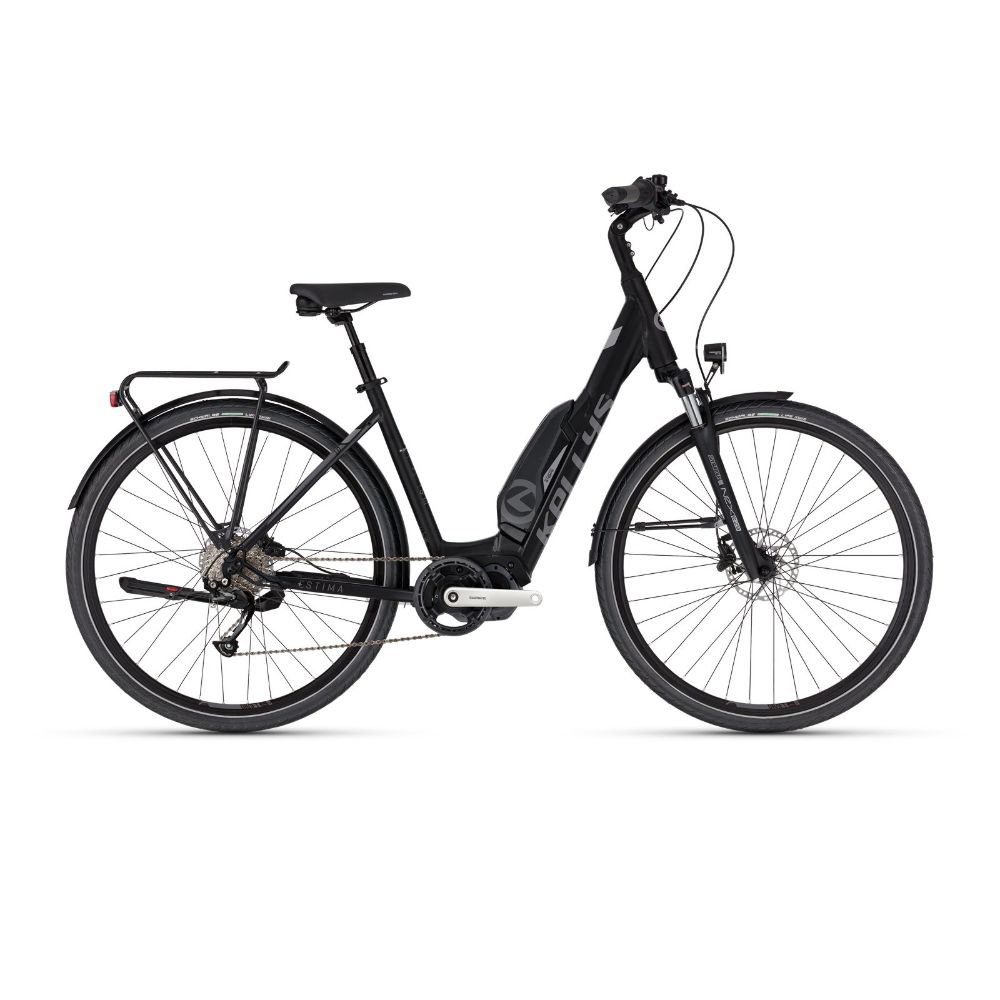 Városi elektromos kerékpár KELLYS ESTIMA 10 SH 504Wh 28" 8.0 S (16,5", 159-173 cm) fehér termék 2. képe