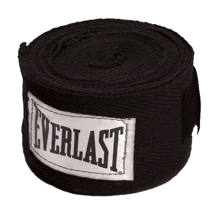 Box bandázs Everlast Handwraps 300 cm fekete