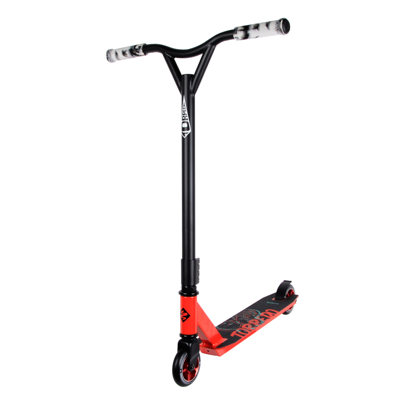 Freestyle roller Street Surfing TORPEDO Red Vibe, 3,5 kg, BMX kormány, lábfék, acélvilla akciós termékkép 1