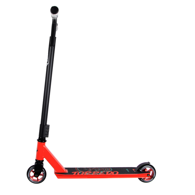 Freestyle roller Street Surfing TORPEDO Red Vibe, 3,5 kg, BMX kormány, lábfék, acélvilla termék 2. képe