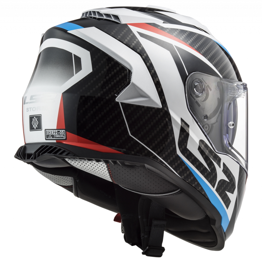 Bukósisak LS2 FF800 Storm Racer RED BLUE Piros Kék S (55-56) termék 2. képe