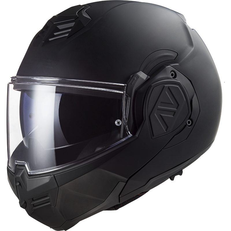 Flip-up bukósisak LS2 FF906 Advant Noir P/J XS (53-54) akciós termékkép 1