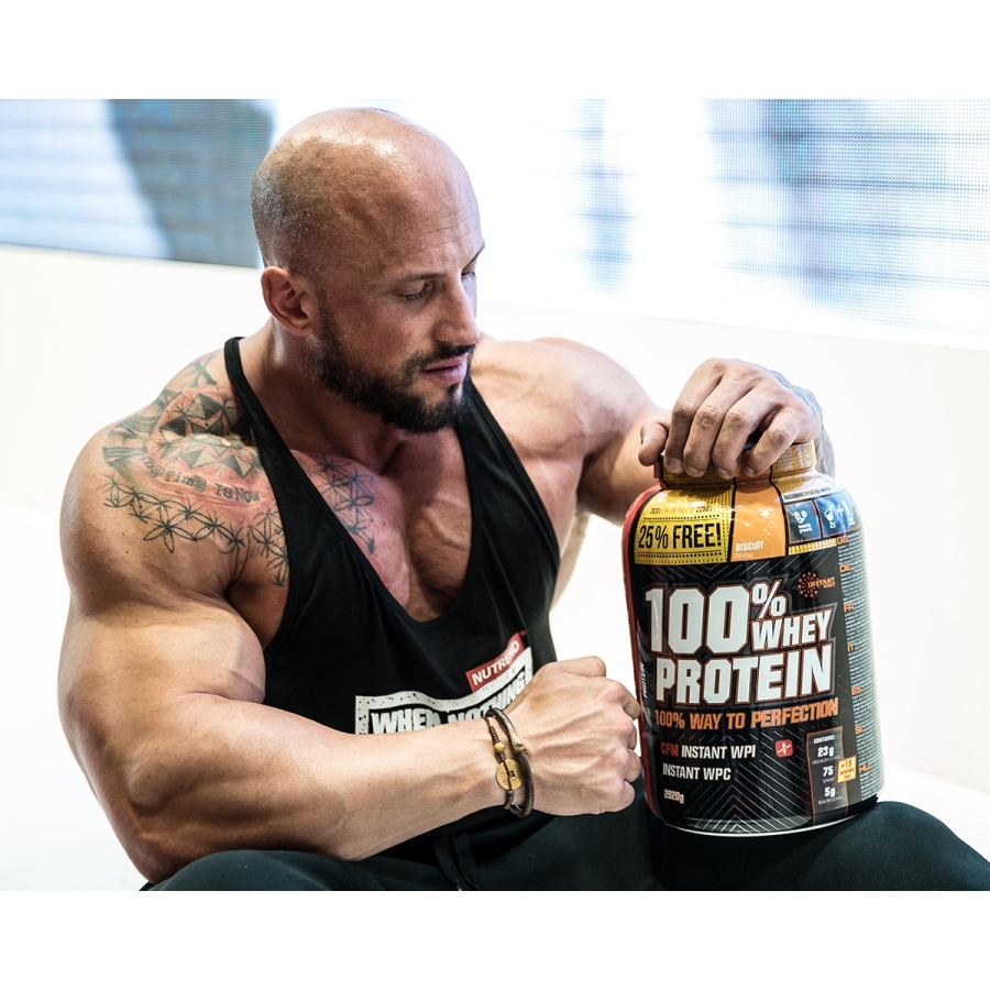 Nutrend 100% WHEY Protein 1000g Narancs narancs termék 2. képe