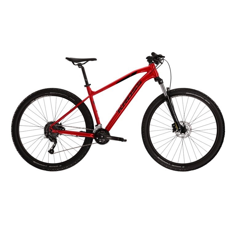 Férfi mountain bike Kross Level 1.0 29" - 2022 S (16", 165-172 cm) fekete/narancssárga termék 2. képe