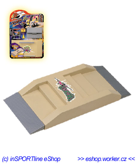 Skatepark X-Treme WORKER mini rámpa (6807) akciós termékkép 1