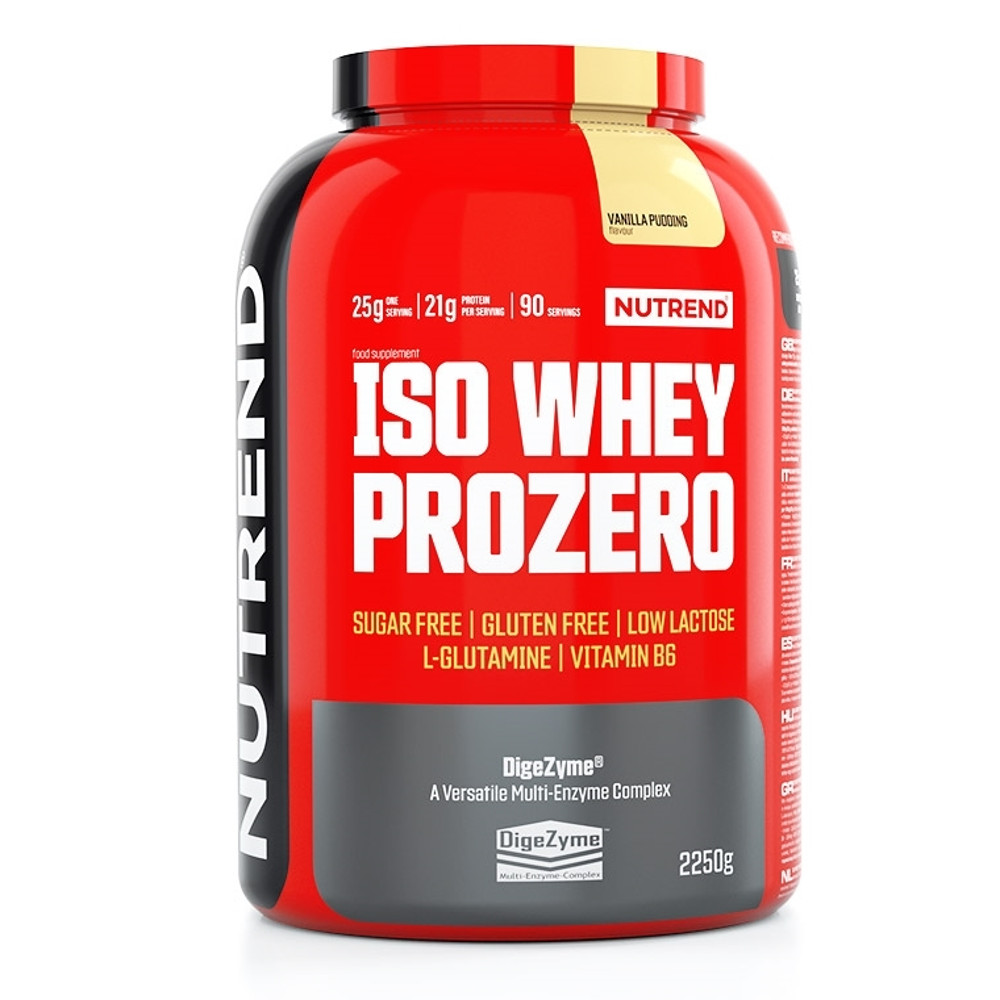 NUTREND ISO WHEY PROZERO 2250 G  sós karamell akciós termékkép 1