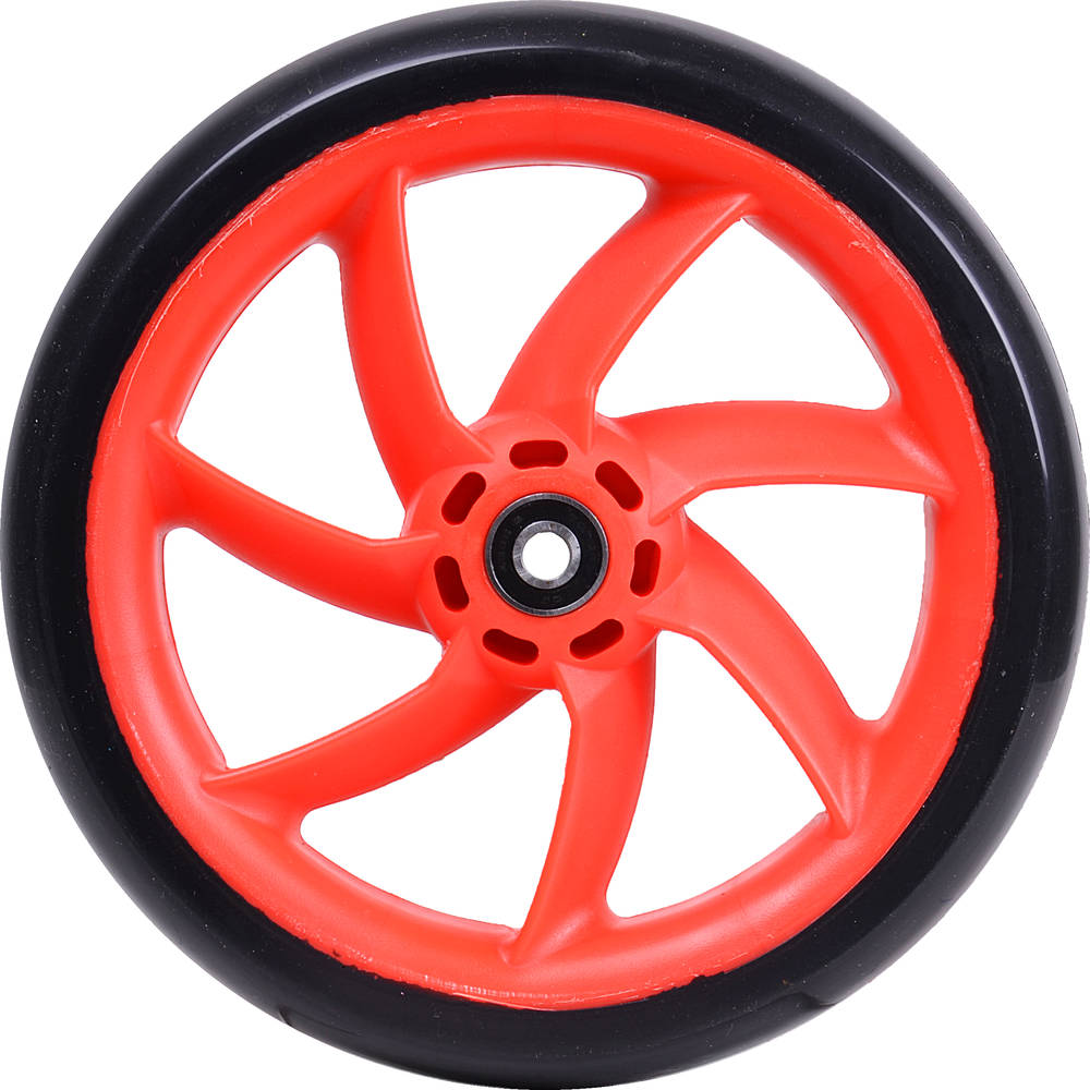 Pótkerék JD BUG Deluxe rollerhez 200mm piros akciós termékkép 1