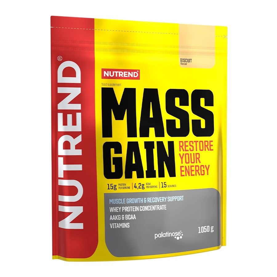 Por koncentrátum Nutrend Mass Gain 1050g csoki-kakaó termék 2. képe