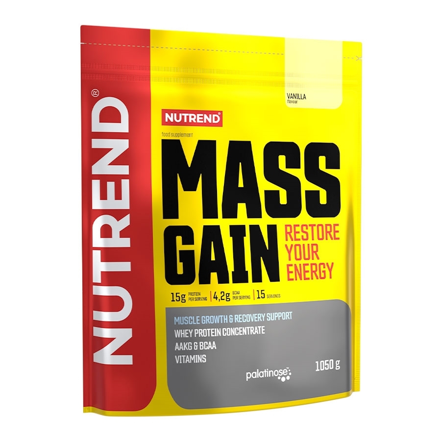 Por koncentrátum Nutrend Mass Gain 1050g banán