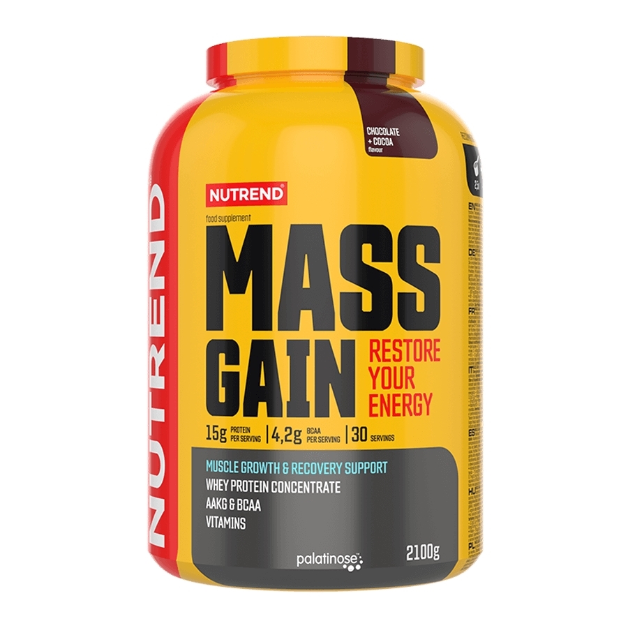 Por koncentrátum Nutrend Mass Gain 2100g keksz termék 2. képe