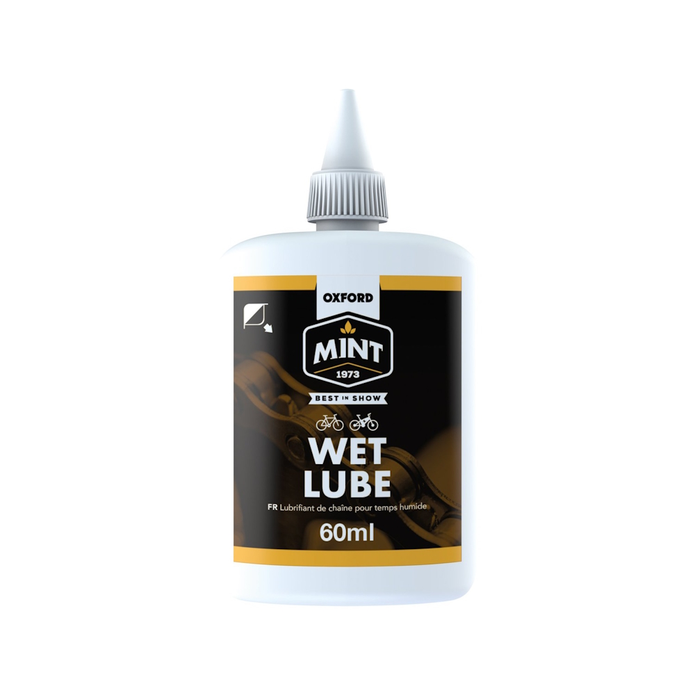 Kenőanyag kerékpár- és motorkerékpár-láncokhoz esős időhöz Mint Wet Lube 60ml akciós termékkép 1
