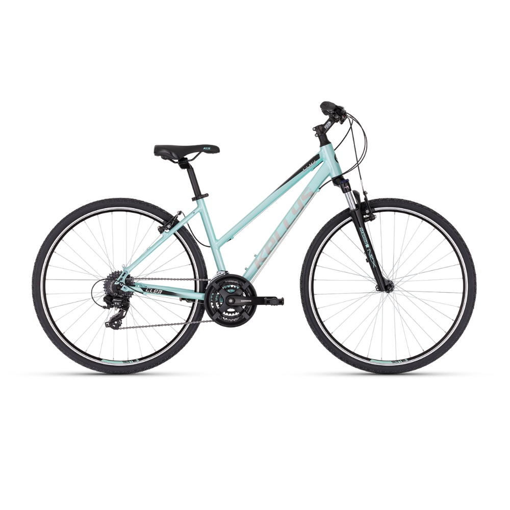 Női cross kerékpár KELLYS CLEA 30 28" - model 2025 M (19", 165-180 cm) sivatagi virág termék 2. képe