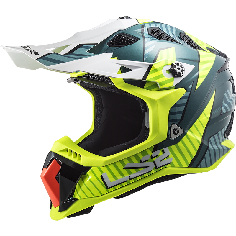 Motocross bukósisak LS2 MX700 Subverter Astro Kobalt H-V Sárga L(59-60) akciós termékkép 1