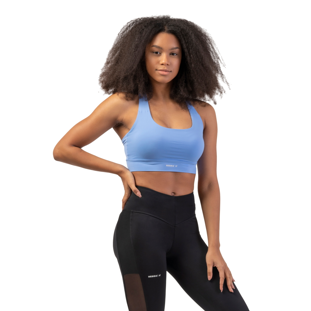 Sportmelltartó Nebbia Active 413 Világoskék XS