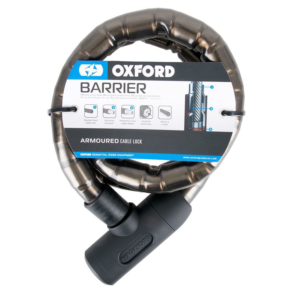 Motoros zár Oxford Barrier 1,4 m füstös termék 2. képe
