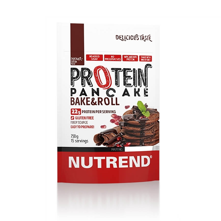 Protein palacsintapor Nutrend Protein Pancake 750g csoki-kakaó