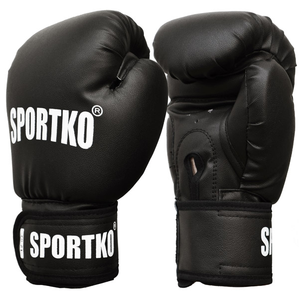 Boxkesztyű SportKO PD1 fekete 12oz