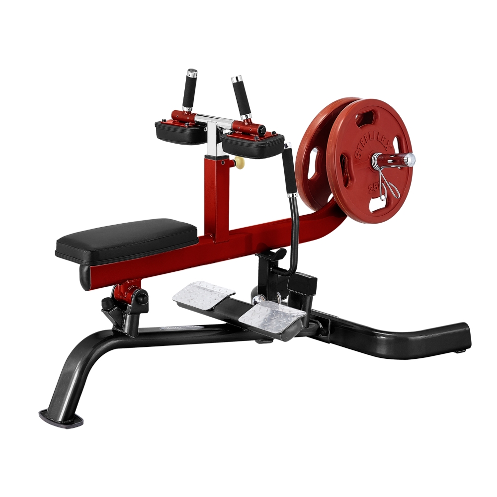 Vádligép Steelflex PlateLoad Line PLSC  fekete-piros akciós termékkép 1