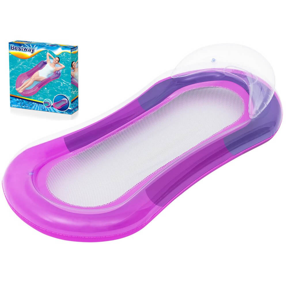 Bestway Aqua Lounge felfújható hálós matrac 160x84 piros