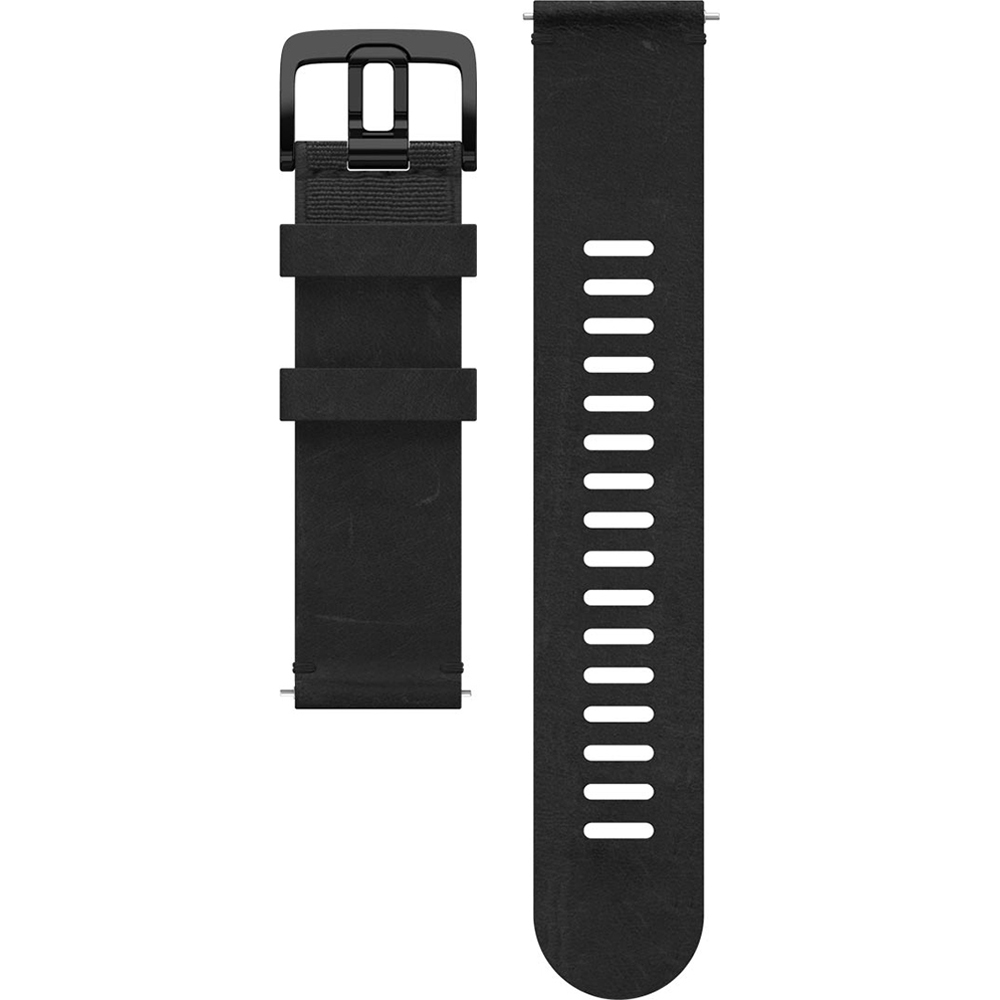 Polar 22 mm bőr óraszíj M/L fekete termék 2. képe