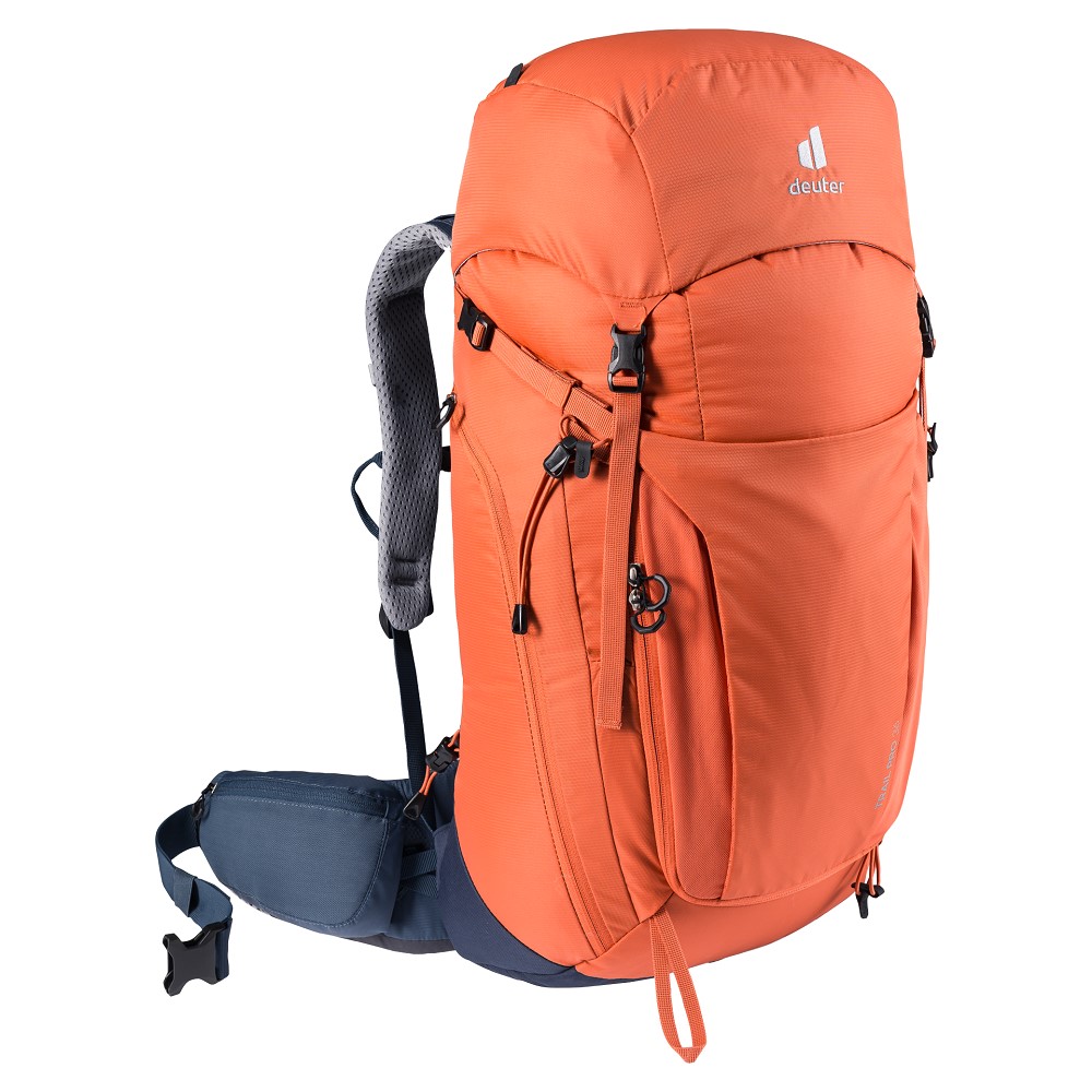 Túra hátizsák Deuter Trail Pro 36 paprika-marine kék