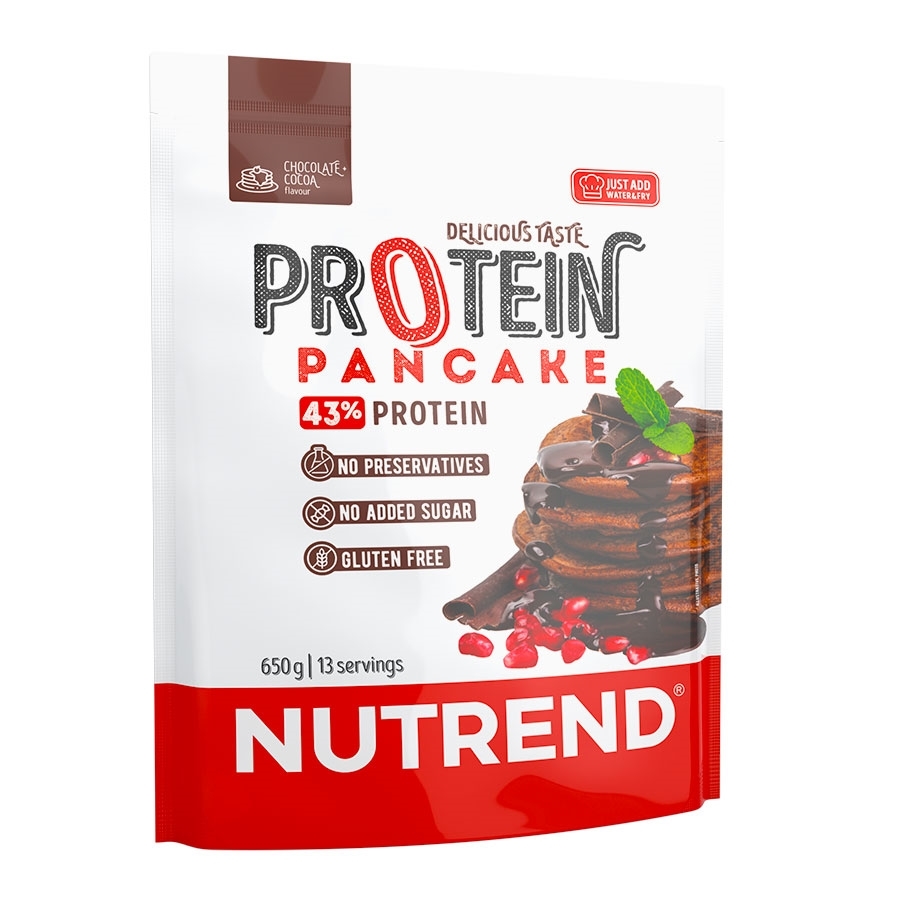 Fehérje palacsinta Nutrend Protein Pancake 650g mogyoróvaj termék 2. képe